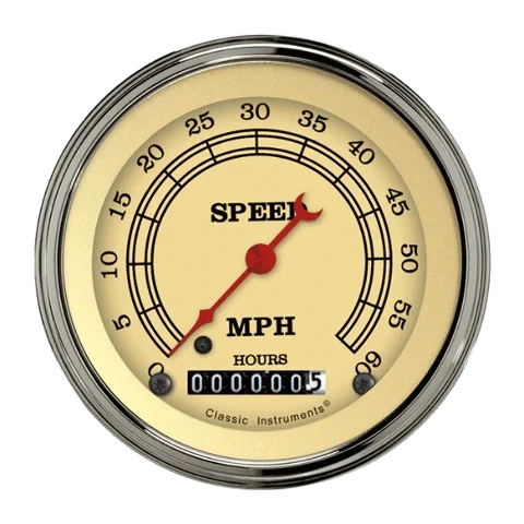 Vintage 3 3_8_ Low Speed Speedometer LSVT